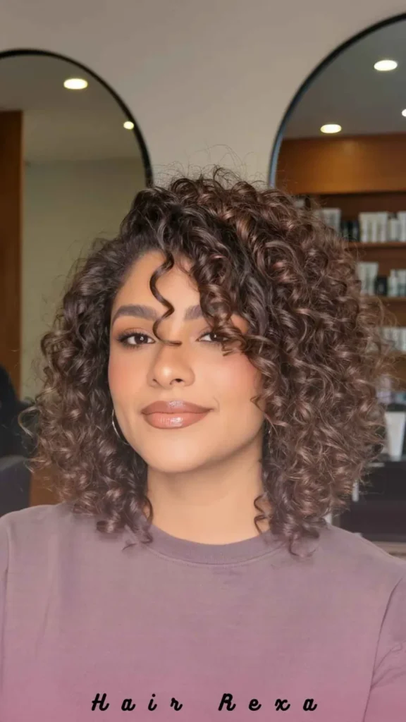 The Curly Lob (Long Bob)
