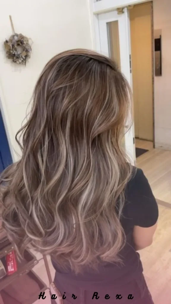 Long Hair with Highlights or Balayage