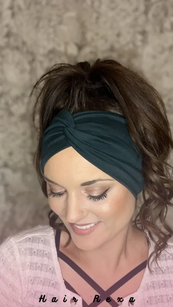 Silk Headband Tuck