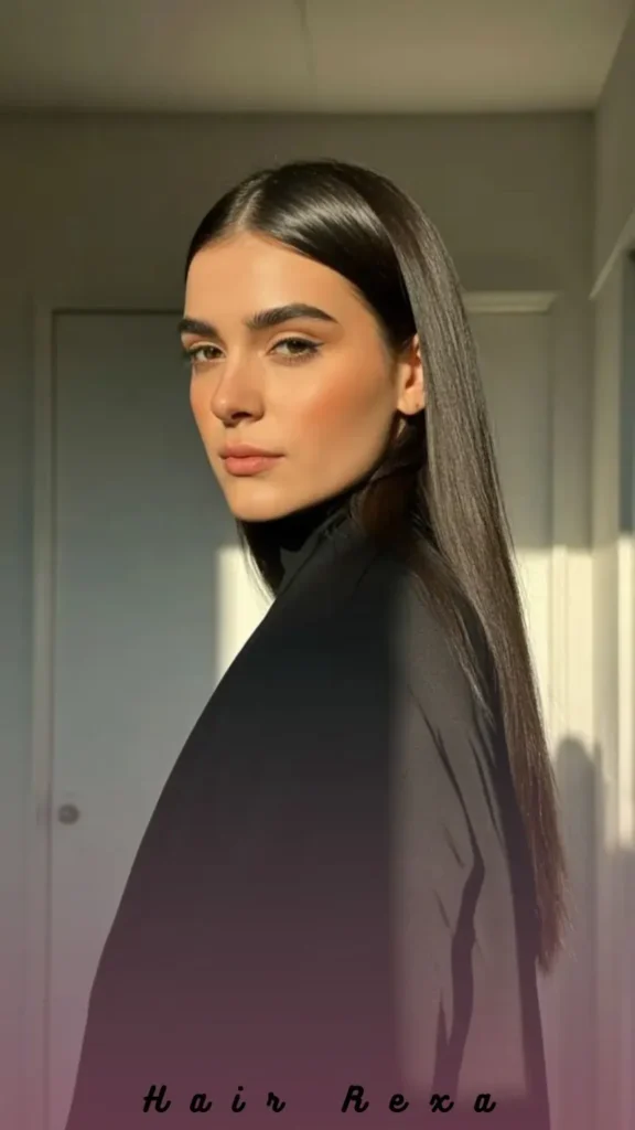 The Sleek and Straight Blowout