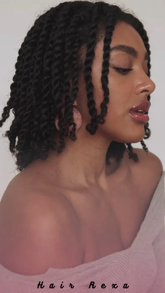Two-Strand Twist-Out
