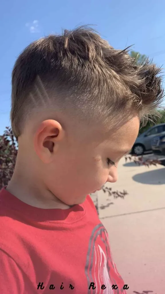 Spiky Mohawk Fade