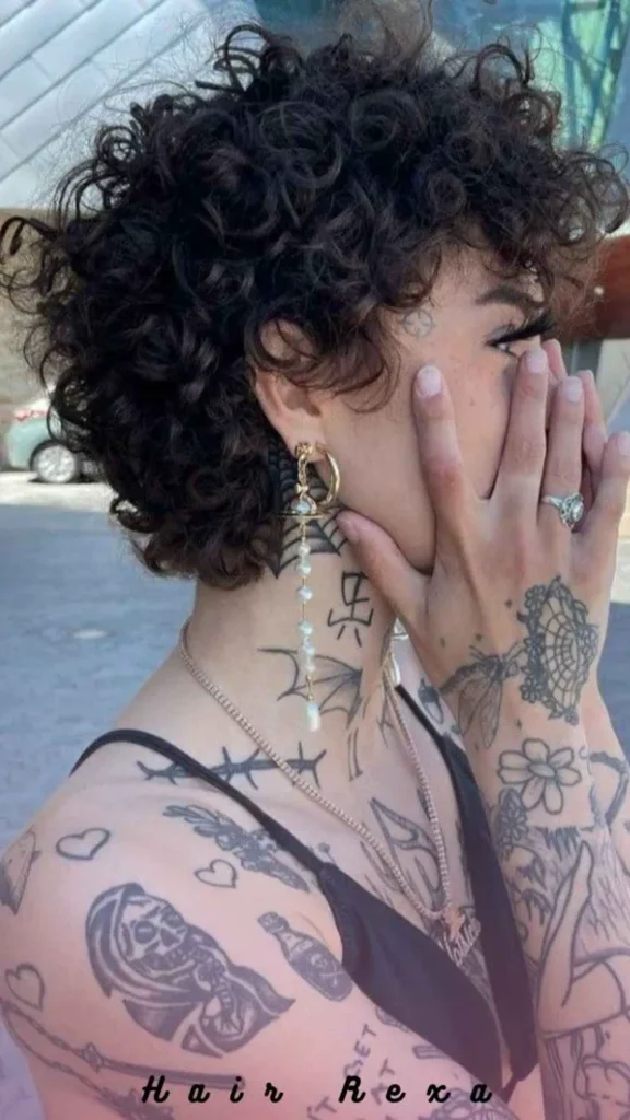 Grow-Out Curly Pixie (TWA Transition)