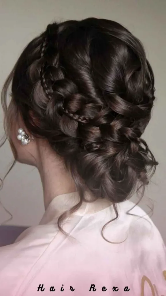Braided Messy Bun