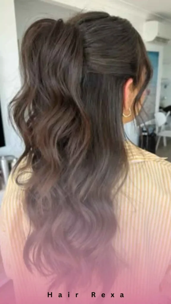 Half-Up Ponytail