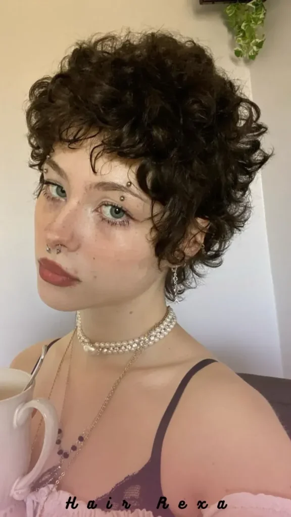Curly Pixie