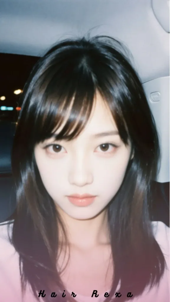 Side-Swept Wispy Bangs