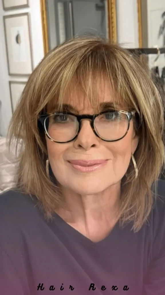 Wispy Bangs for Older Women (40s, 50s, and Beyond)