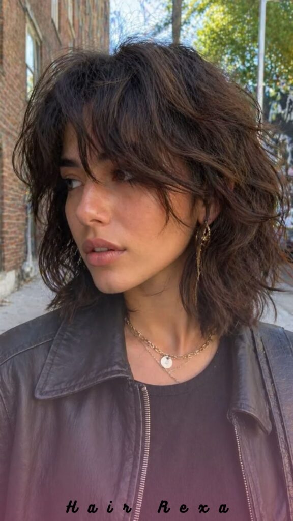 Shaggy Haircut for Thin and Fine Hair