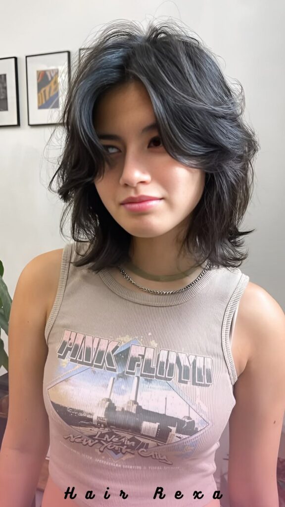 Short Shaggy Haircut (Bob Shag)