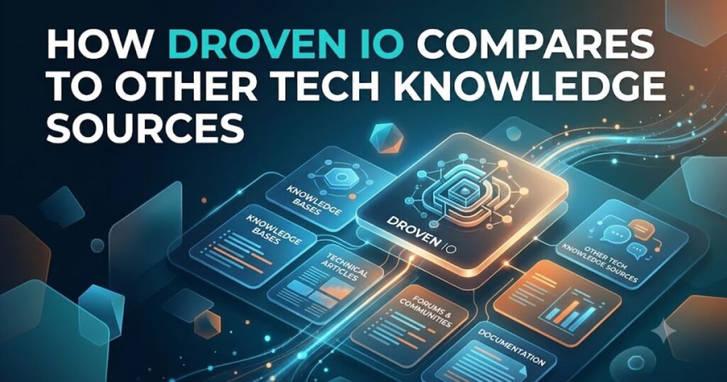 How Droven io Compares to Other Tech Knowledge Sources