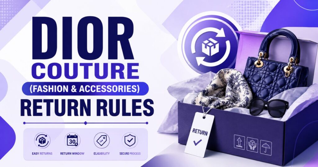 Dior Couture (Fashion & Accessories) Return Rules
