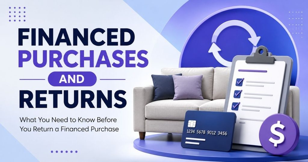 Financed Purchases and Returns
