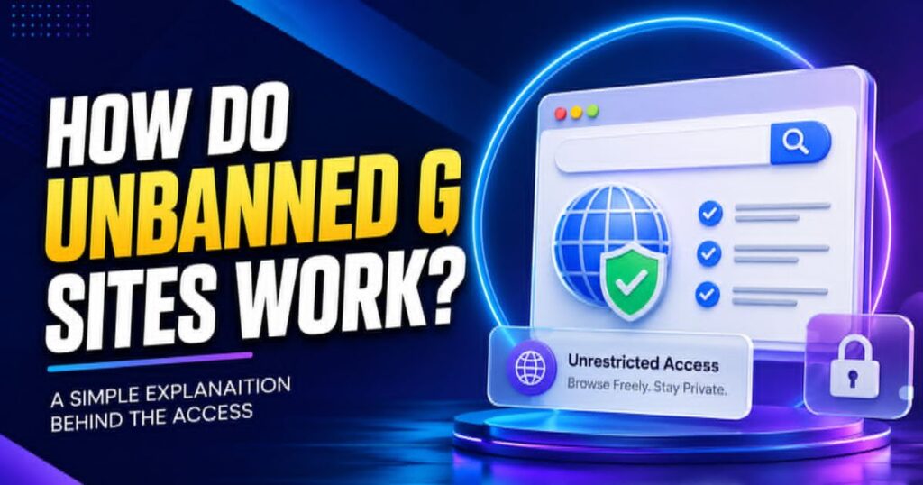 How Do Unbanned G Sites Work?