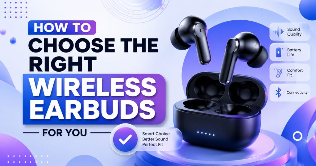 How to Choose the Right Wireless Earbuds for You
