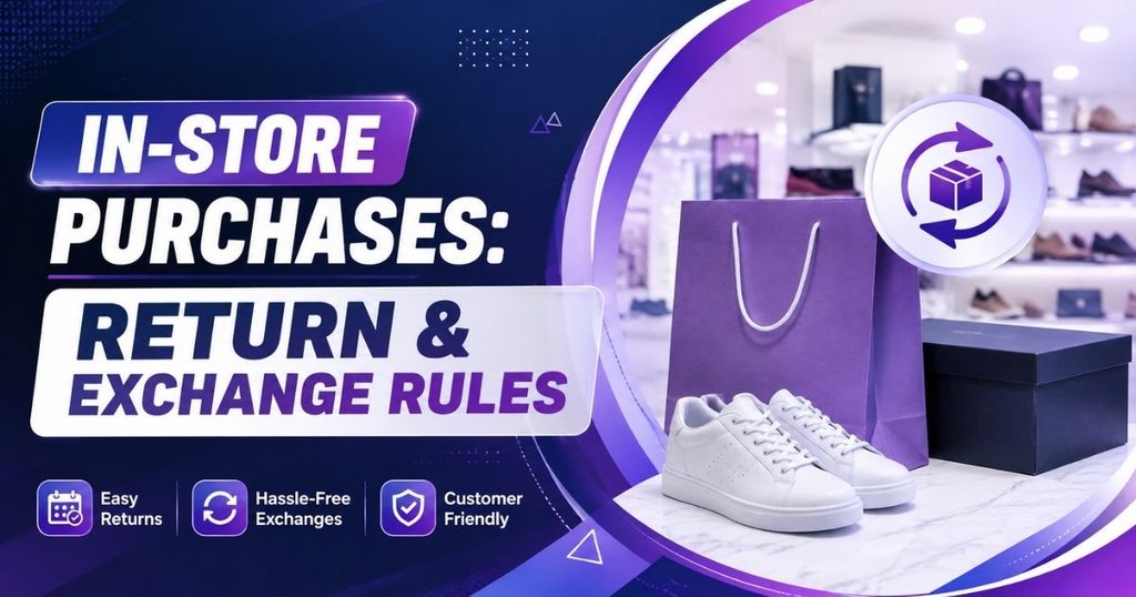 In-Store Purchases: Return & Exchange Rules