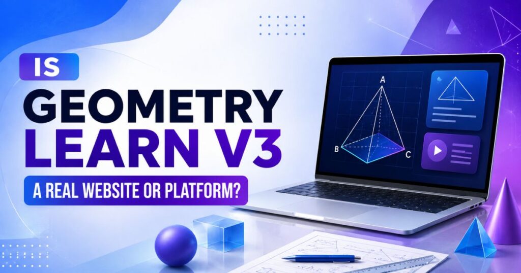 Is Geometry Learn V3 a Real Website or Platform?