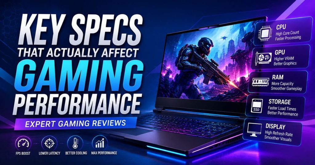 Key Specs That Actually Affect Gaming Performance