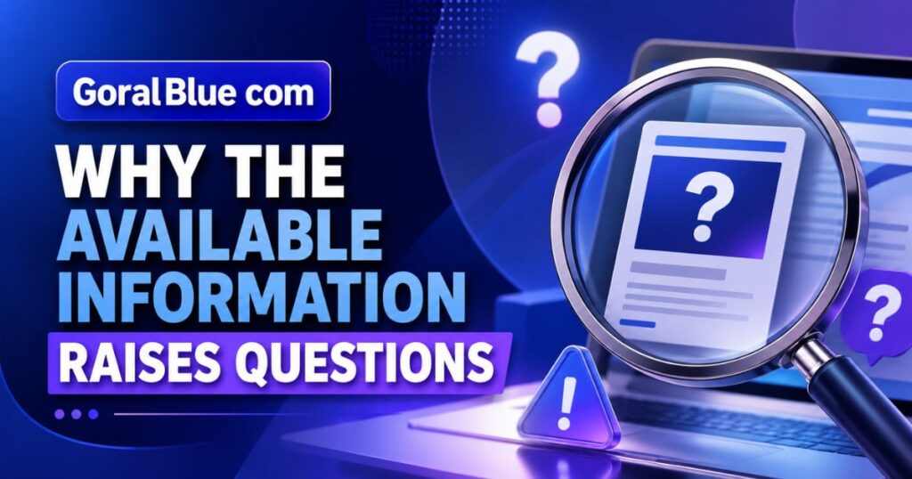 Why the Available Information Raises Questions