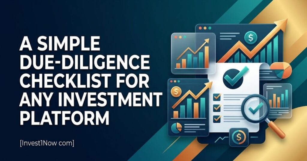 A Simple Due-Diligence Checklist for Any Investment Platform