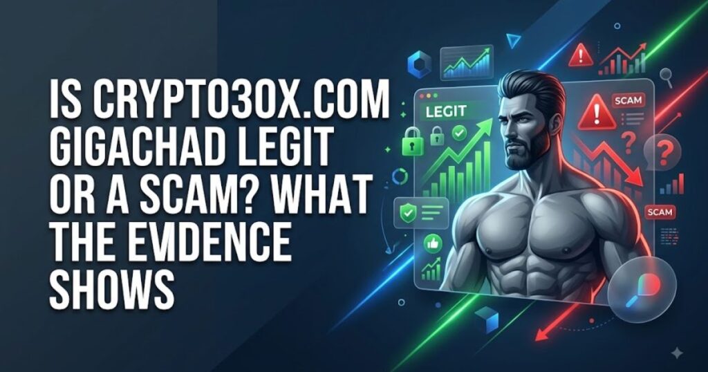Is Crypto30x com Gigachad Legit or a Scam? What the Evidence Shows