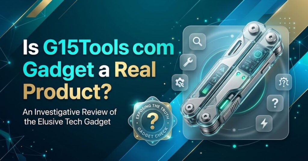 Is G15Tools com Gadget a Real Product?